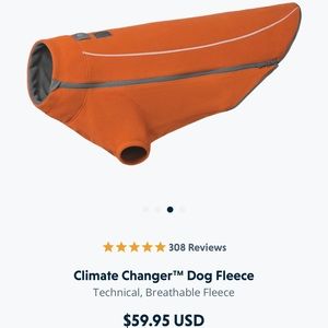 Climate Change Dog Fleece Pullover